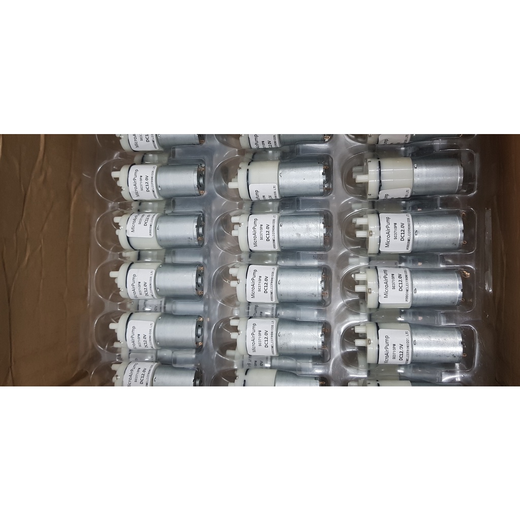 Máy bơm chân không 6V – 12V, máy bơm nước mini