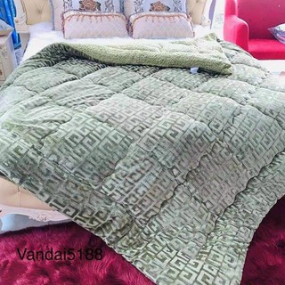 chăn lông cừu chữ vạn(ib chọn mẫu)