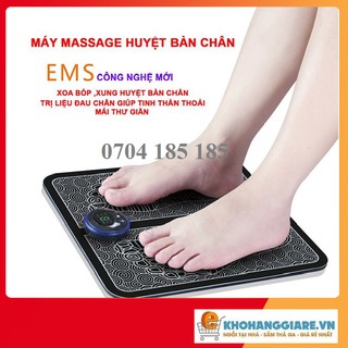 Máy massage chân - Có bảo hành - Máy massage xung điện trị liệu tê mỏi chân, lưu thông khí huyết noi bàn chân hiệu quả