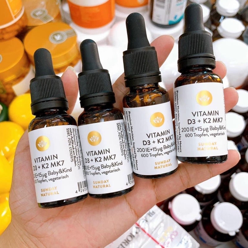 Vitamin D3K2 MK7 Đức