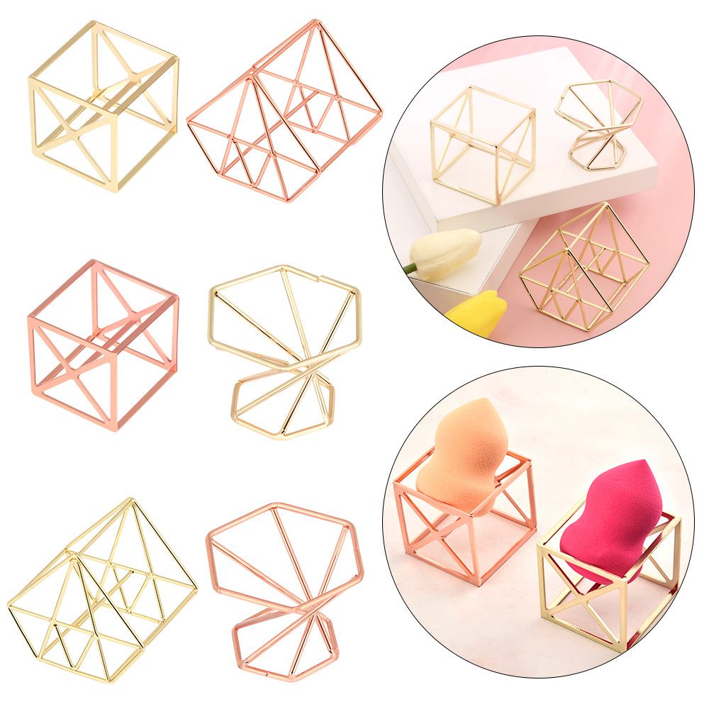 (Hàng Mới Về) Giá Đỡ Mút Trang Điểm Hình Quả Trứng Bằng Kim Loại Sáng Tạo Cho Nữ | BigBuy360 - bigbuy360.vn