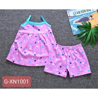 Bộ 2 dây họa tiết bé gái