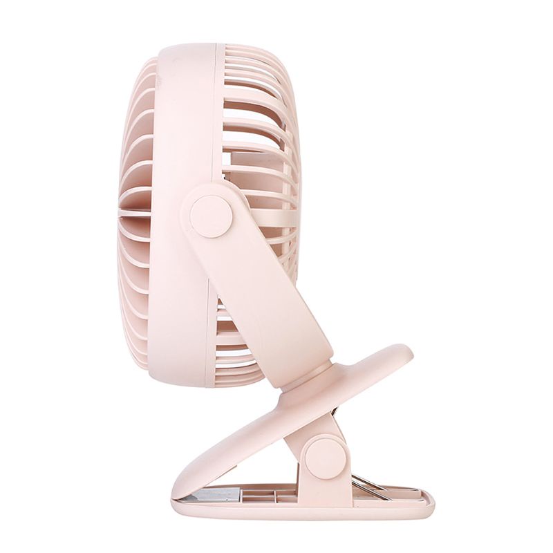 Quạt Mini Để Bàn 3 Trong 1 Đa Năng Xoay 360 Độ Tích Hợp Đèn Led