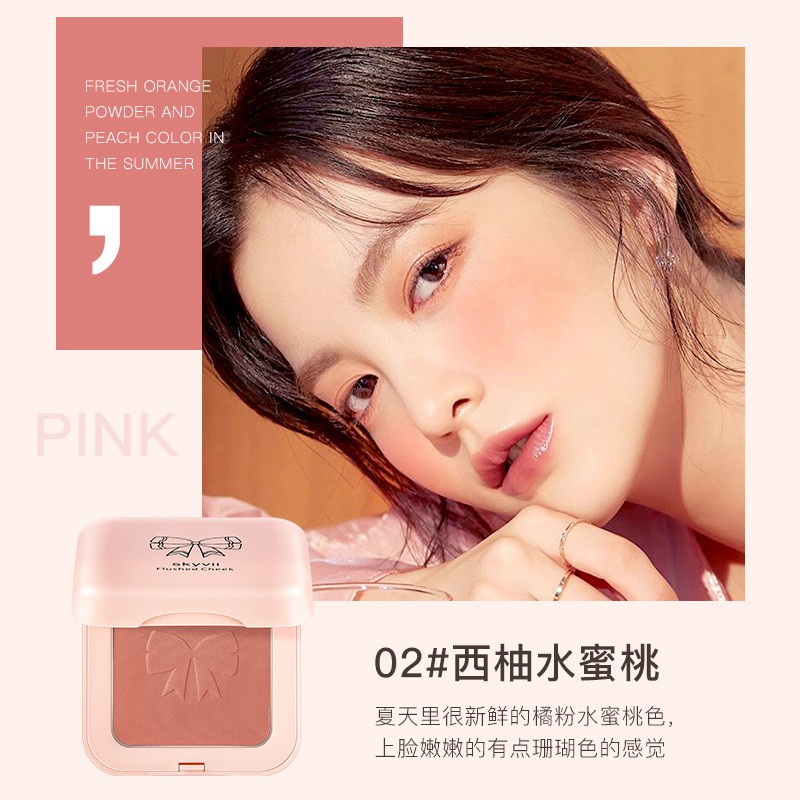 [Hàng mới về] Phấn má hồng ánh nhũ lấp lánh trang điểm thời trang xinh xắn | BigBuy360 - bigbuy360.vn