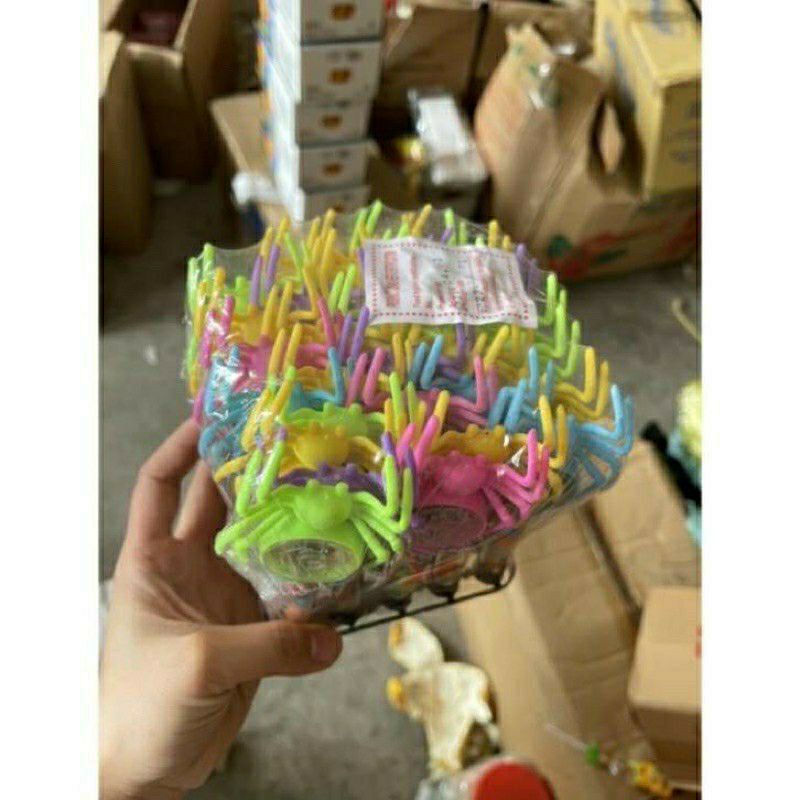 khay 30 chiếc kẹo kèm đồ chơi hình nhện ( sỉ đồ trẻ em)