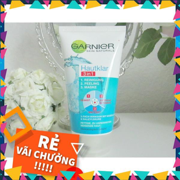 Sữa rửa mặt Garnier Skin Naturals Pure Active 3 trong 1 150ml