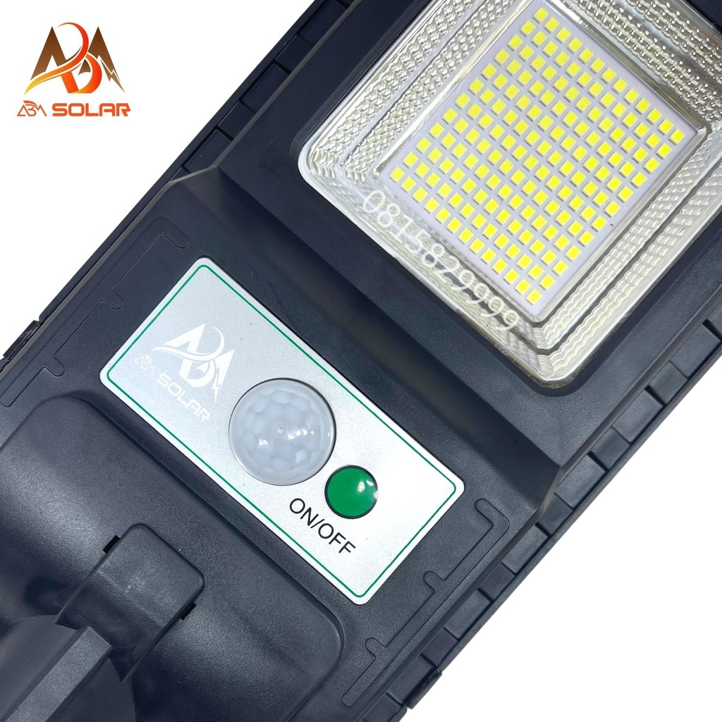 [80W] Đèn Năng Lượng Mặt Trời, Ngoài Trời, Sân Vườn 80W, Tấm Pin Liền Công Suất Nhỏ, Đèn Chính Hãng Jindian - ABM SOLAR