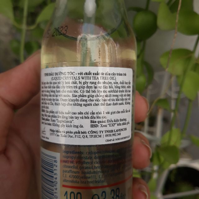 TINH DẦU PHỤC HỒI DƯỠNG VÀ LÀM SÁNG BÓNG TÓC FAIPA Ý 100ML