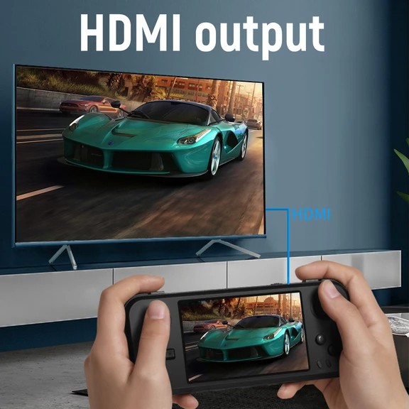 Máy Chơi Game Cầm Tay HDMI TV Hỗ Trợ 4 Người Chơi Các Hệ Trò Chơi ( PS1/ GBA / FC/ Sega /SuperNes ... )