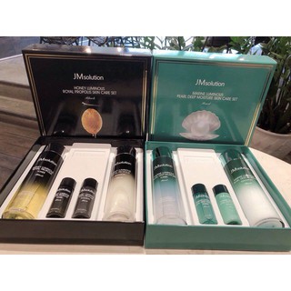 Bộ dưỡng da JM_Solution_Marine_Luminous_Pearl_Deep_Moisture_Skin_Care Set gồm 4 món