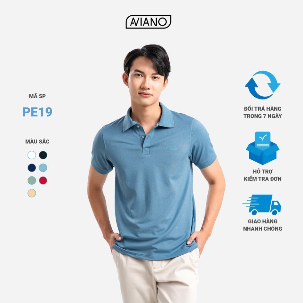 Áo Thun Polo Nam Ngắn Tay 7 Màu Thời Trang AVIANO ❕