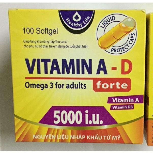 Viên Uống Vitamin A Hộp 100 viên | Thế Giới Skin Care