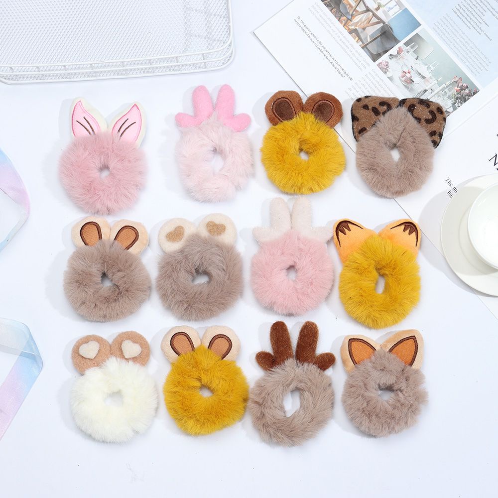 Băng đô cài tóc co giãn hình tai mèo dễ thương cho nữ