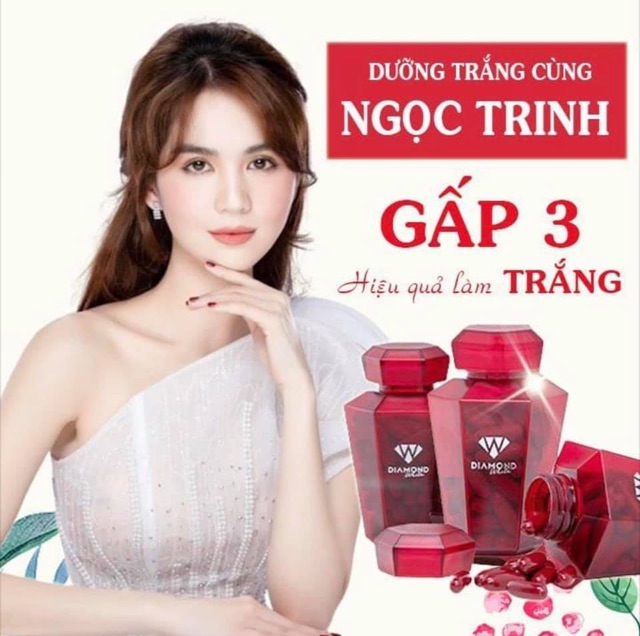 (CHÍNH HÃNG)VIÊN UỐNG TRẮNG DA NGỌC TRINH DIAMOND WHITE | BigBuy360 - bigbuy360.vn