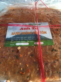 Bánh tráng dẻo tôm