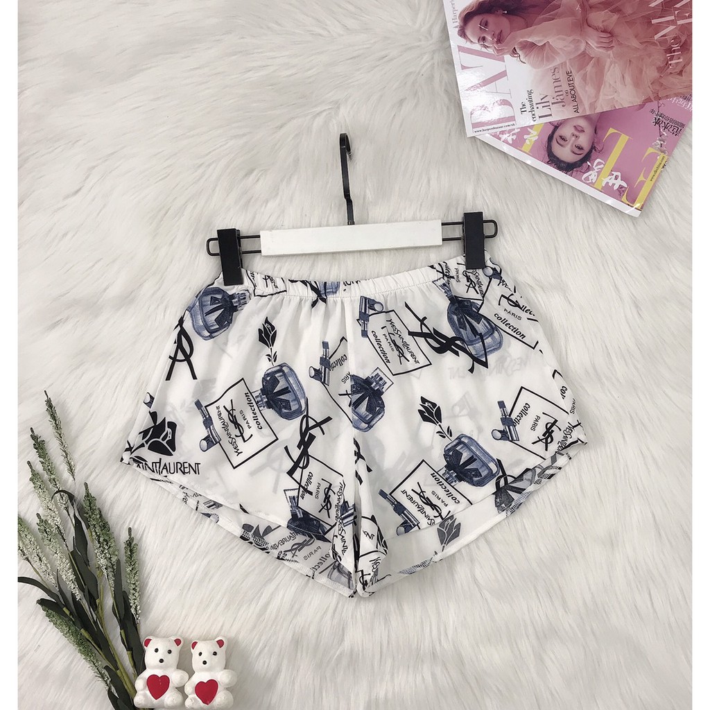 [FREESHIP 50K] QUẦN NGẮN NHISTORE LƯNG THUN LỤA IN NHIỀU HOA VĂN BẮT MẮT FREESIZE 55KG | BigBuy360 - bigbuy360.vn