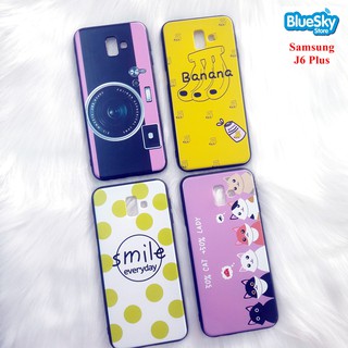 Ốp lưng Samsung J6 Plus viền dẻo nhiều hình