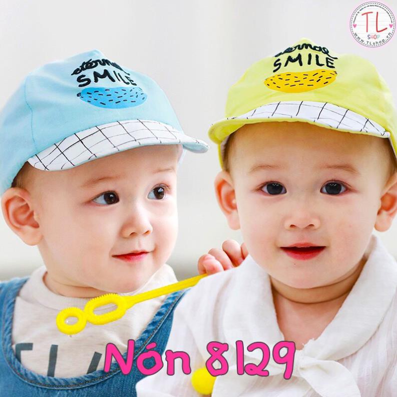 Nón cho trẻ em - Nón lưỡi trai SMILE xinh xắn