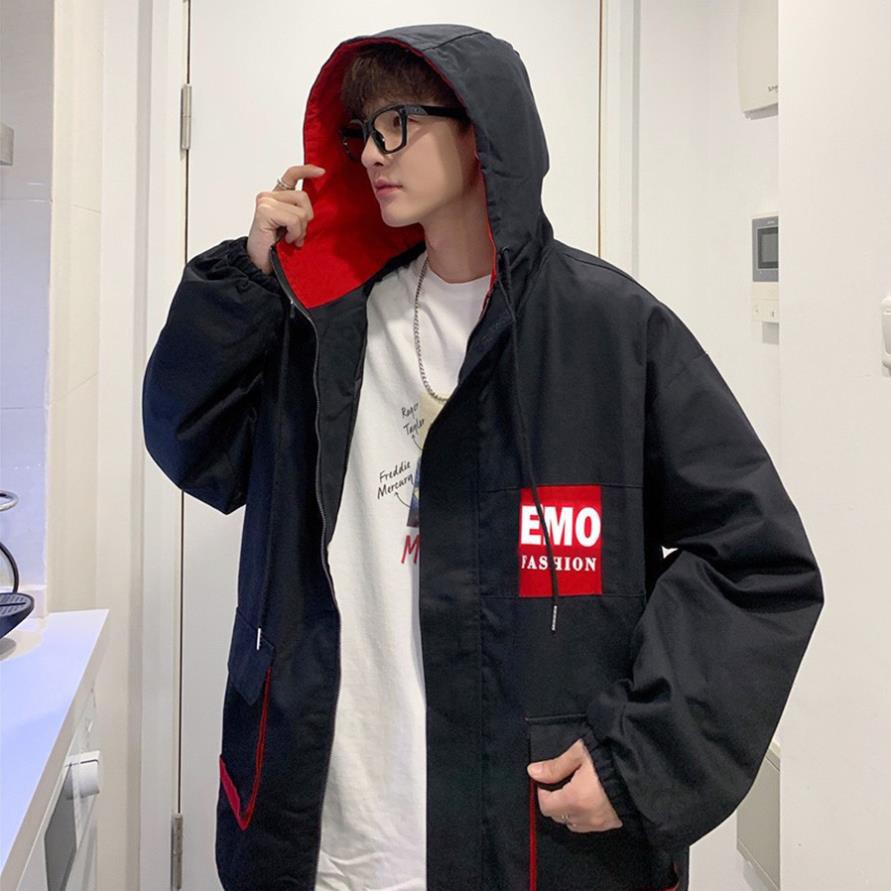 [S01] Áo khoác kaki 2 lớp EMO siêu chất thời trang-A515 | BigBuy360 - bigbuy360.vn