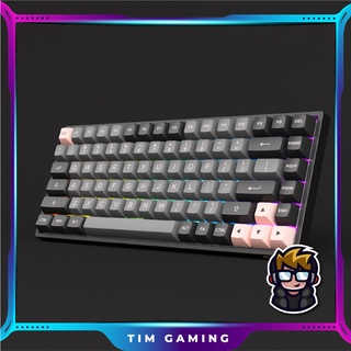 Bàn phím cơ AKKO 3084B Plus Black Pink (Bluetooth 5.0 / Wireless 2.4Ghz / Hotswap / Foam tiêu âm / AKKO CS Jelly sw)