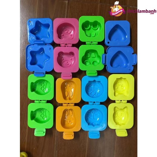 Bộ 6 khuôn bento