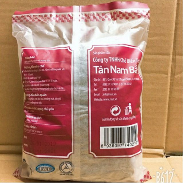 TRÀ ĐÀO TÚI LỌC TÂN NAM BẮC { 200G}