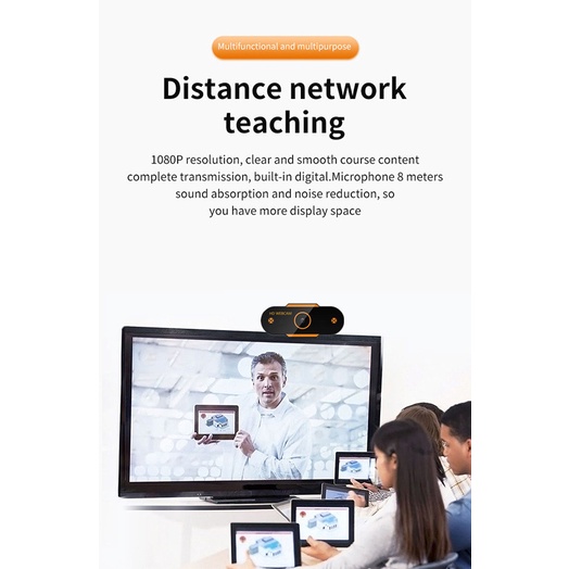Mới Webcam 2k / 1080p / 720p / 480p Kèm Micro Hỗ Trợ Giảng Dạy / Phát Sóng Trực Tiếp | BigBuy360 - bigbuy360.vn