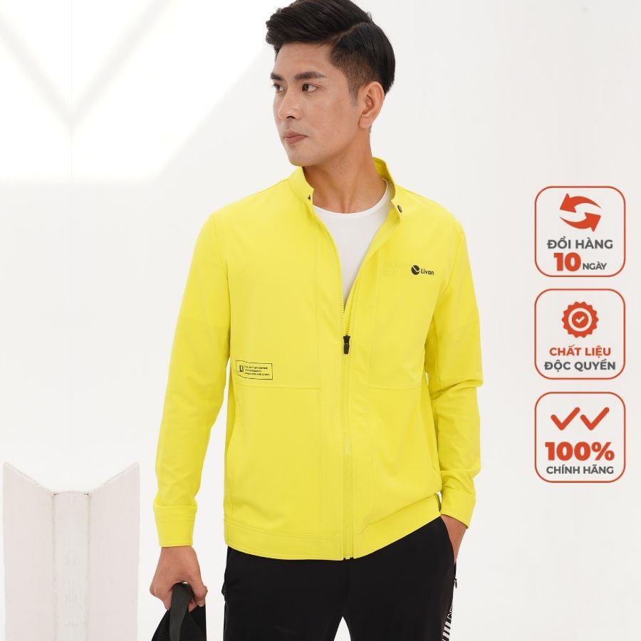 Áo Gió Nam Livan Sport Harrington 1 Lớp