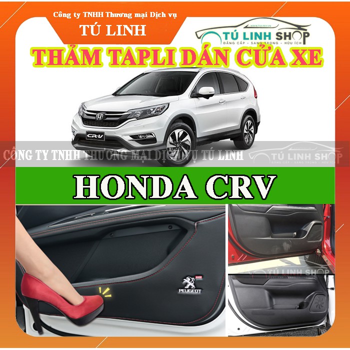 Bộ 4 Thảm Tapli dán cánh cửa chống trầy xước xe Honda CRV 2018-2020