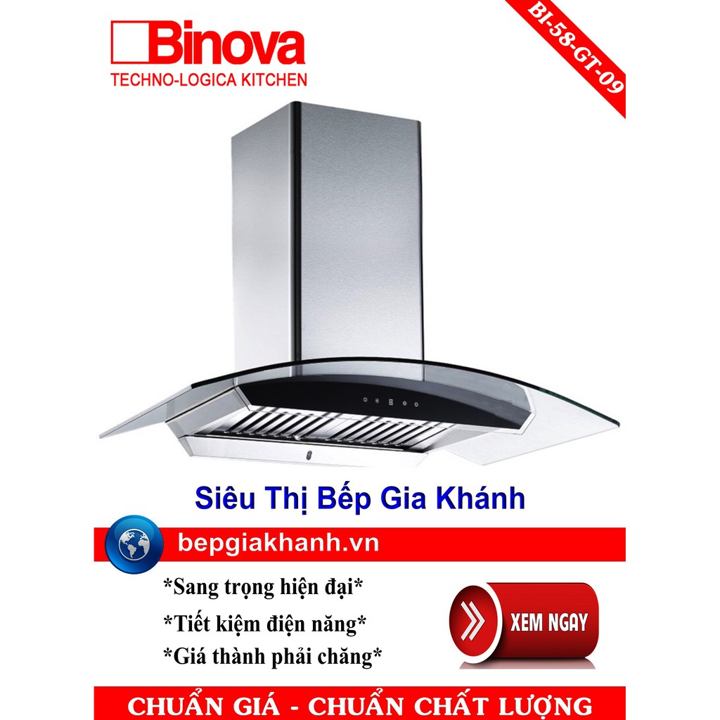 Máy hút mùi Binova Bi-58-GT-09