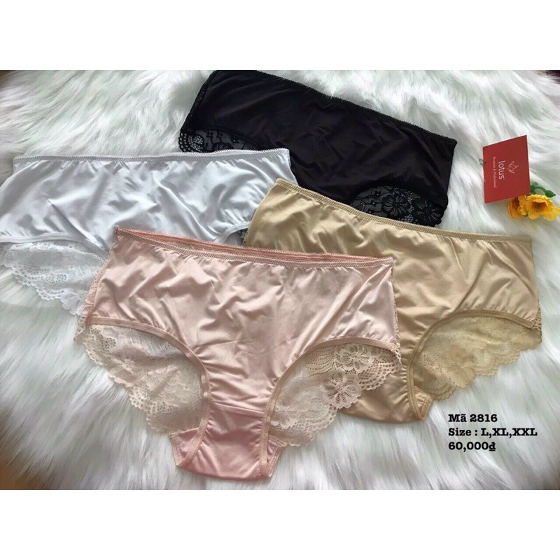 Quần nữ Lotus 2816 lưng cao pha ren sexy