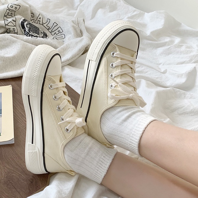 Mistery Giày Bata Trắng Thời Trang Năng Động MIS-812