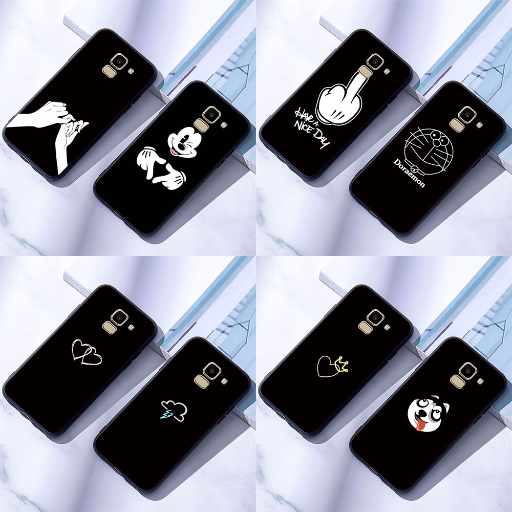 Ốp Điện Thoại Nhiều Họa Tiết Lựa Chọn Dành Cho Samsung Galaxy J2 Pro J4 J6 J8 2018 Plus J4 + J6 +