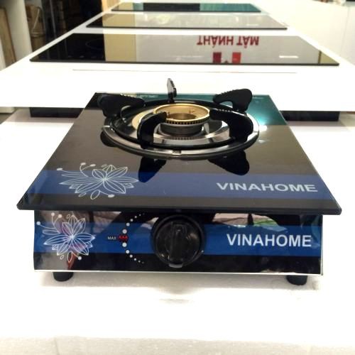 Bếp gas đơn kính VINAHOME và Dây Van Chính Hãng