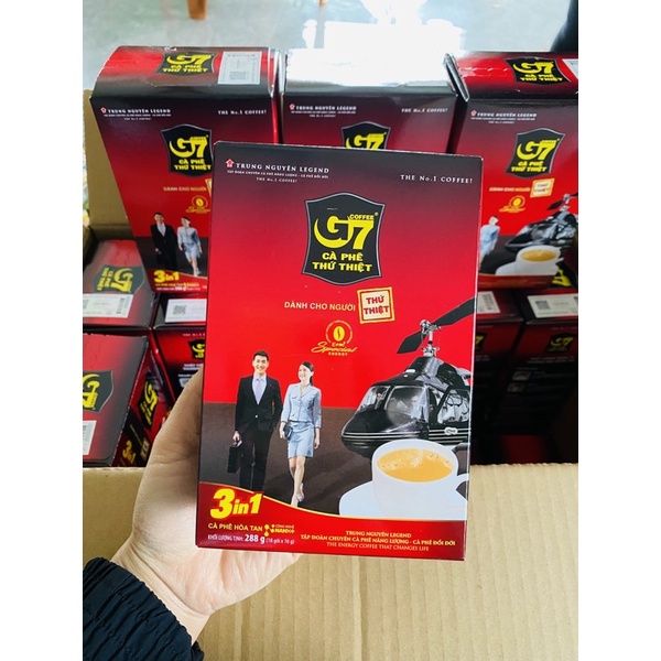 [Có Tem] Cà Phê Sữa Hoà Tan G7 hộp 18 gói x 16g