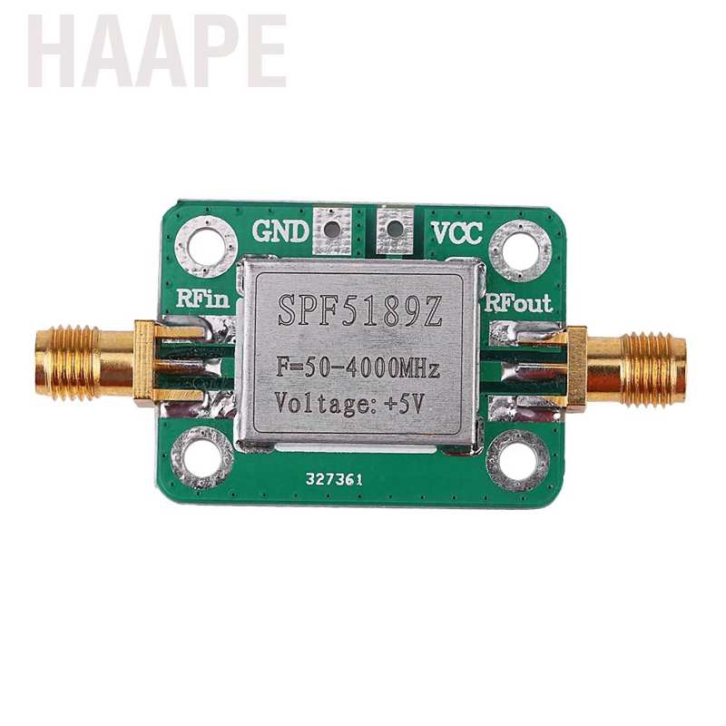 Bộ Thu Phát Tín Hiệu Âm Thanh Haape Lna 50-4000mhz Spf5189 Rf Cho Fm Hf Vhf / Uhf Ham Radio