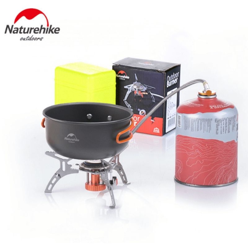 bếp gas mini naturehike campoutvn xếp gọn đồ cắm trại cắm trại du lịch dã ngoại A013