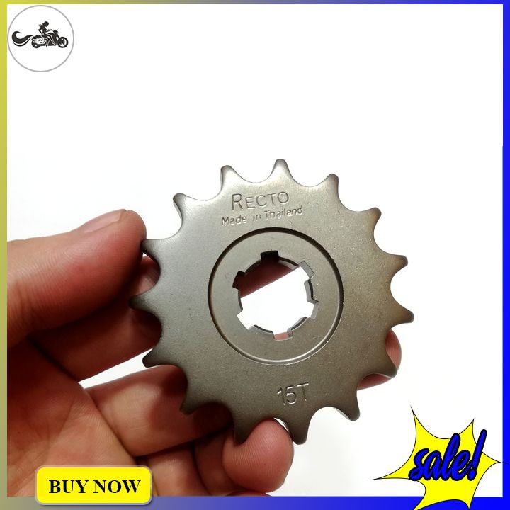 Nhông recto size 15 không lỗ cho Sirius xăng cơ