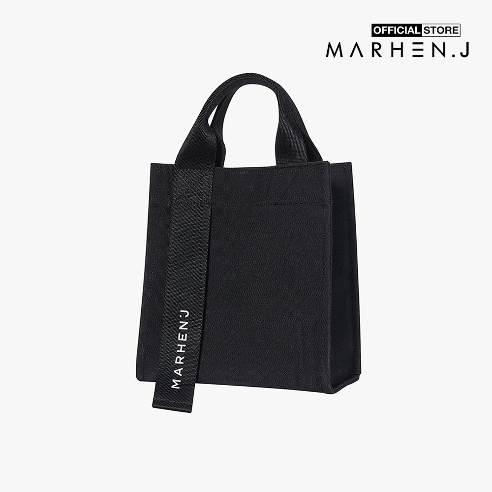 [Mã FAPREBAU giảm 10% đơn từ 1tr] Marhen.J - Túi đeo vai chữ nhật vải bố New Ricky Mini MJ21AECRKM-AB