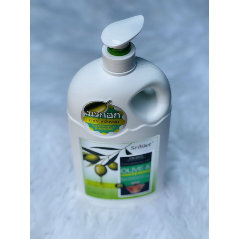 Sữa tắm Trắng da Sroget Collagen  và Sroget Olive  cao cấp 1,5L - Thái Lan