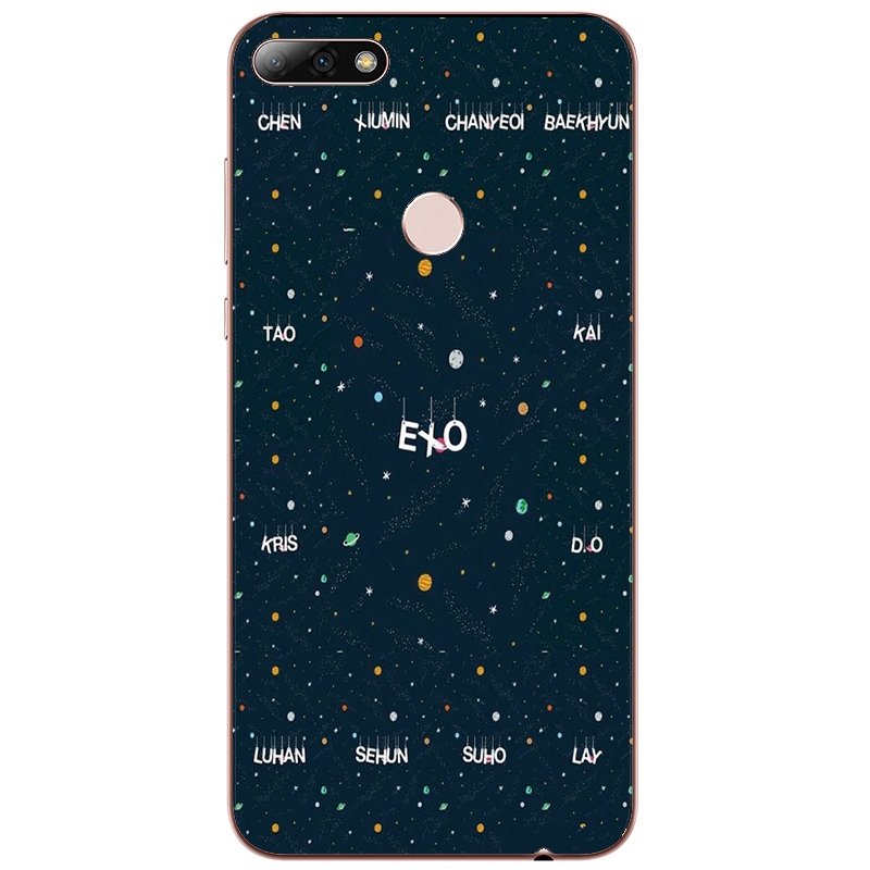 Ốp điện thoại silicon hình logo nhóm nhạc EXO cho ZTE Nubia V18 N1 N2 N3 M2 M3 Lite Play Axon 10 Pro