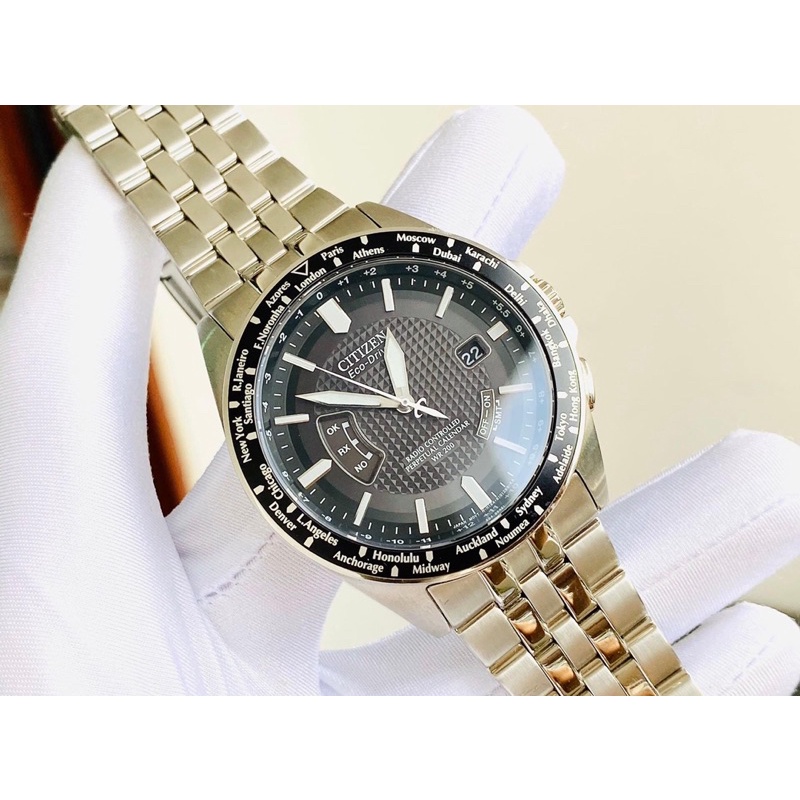Đồng Hồ Nam Citizen Eco Drive, Mặt 44mm, chống nước 200m