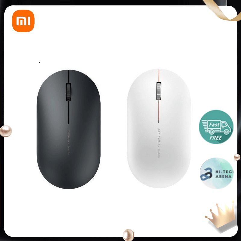 Chuột chơi game không dây Xiaomi Gen 2 model XMWS002TM tốc chuột 1000dpi - 2.4GHz WiFi - Chất liệu kim loại