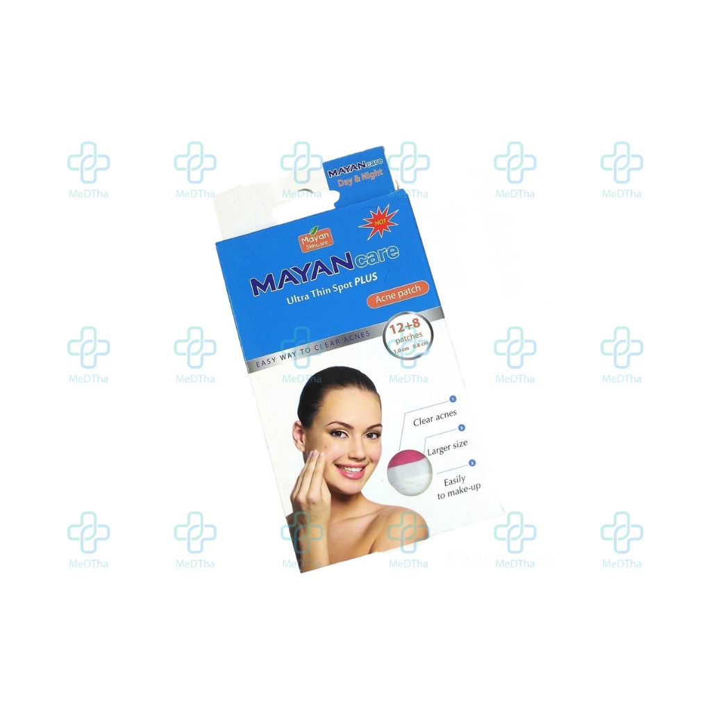 Dán Mụn Mayan - Miếng Dán Mụn, Thấm Dầu, Ngừa Mụn, Thâm Sẹo Hàn Quốc (Hộp 20M/24M)