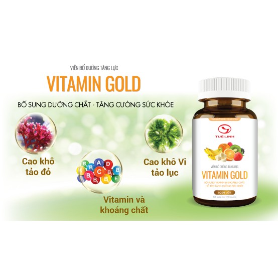 viên tăng lực bổ dưỡng vitamin gold tuệ linh | BigBuy360 - bigbuy360.vn