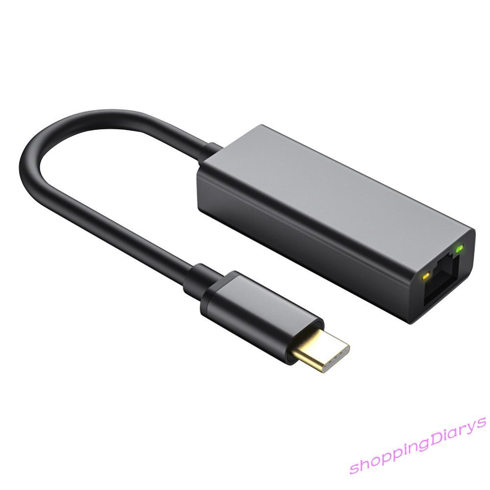 Đầu Chuyển Đổi Từ Cổng Type-C Sang Rj45 10/100mbps Lan Ethernet S3-8052-C Tiện Dụng | BigBuy360 - bigbuy360.vn