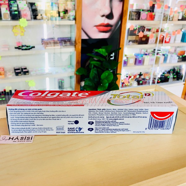 KEM ĐÁNH RĂNG COLGATE - Total Bạc Hà Tinh Khiết 190g