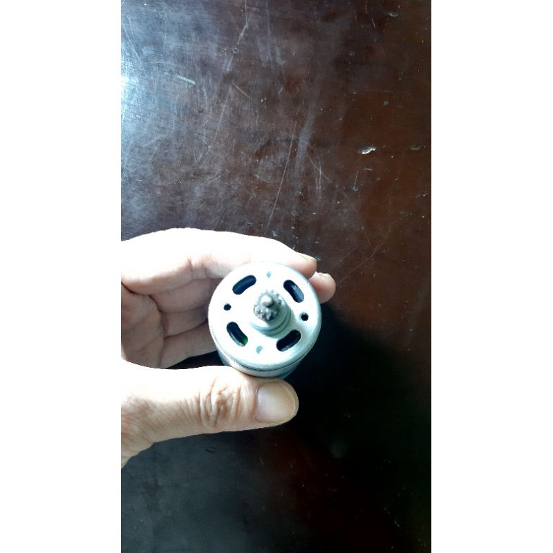 Motor DC RS550 21V 19000rpm VOTO Động Cơ Thay Thế Máy Khoan Pin - Motor 550 12 răng 21V