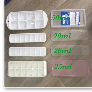 Bộ 4 khay trữ đồ ăn dặm