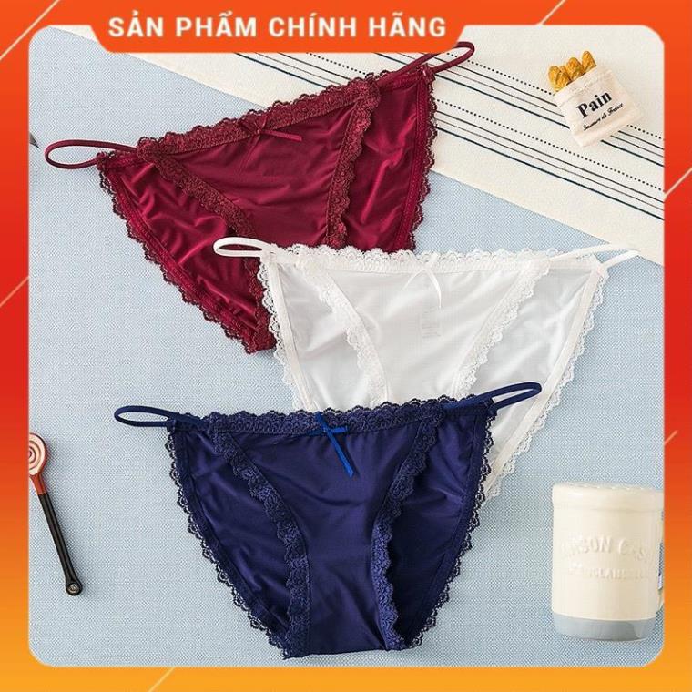 Quần Lót Nữ ❤️Quần Lót Ren Su cao cấp mềm mại kháng khuẩn sexy gợi cảm 059